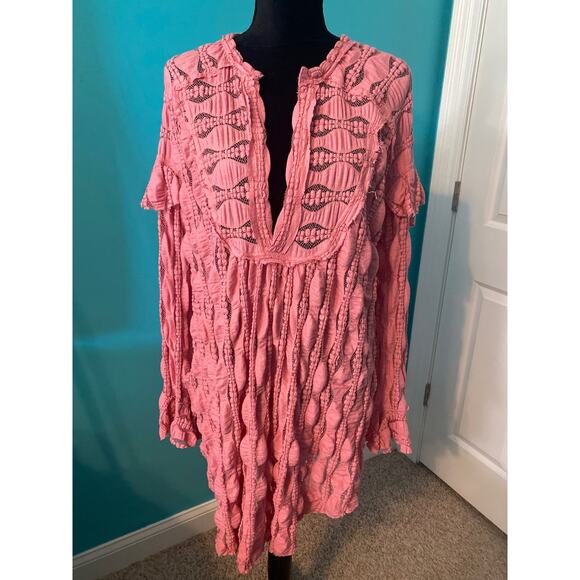 Sz Large Free People Tunic - Picture 1 of 9